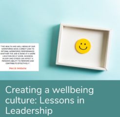 Creating a wellbeing culture Creating a wellbeing culture